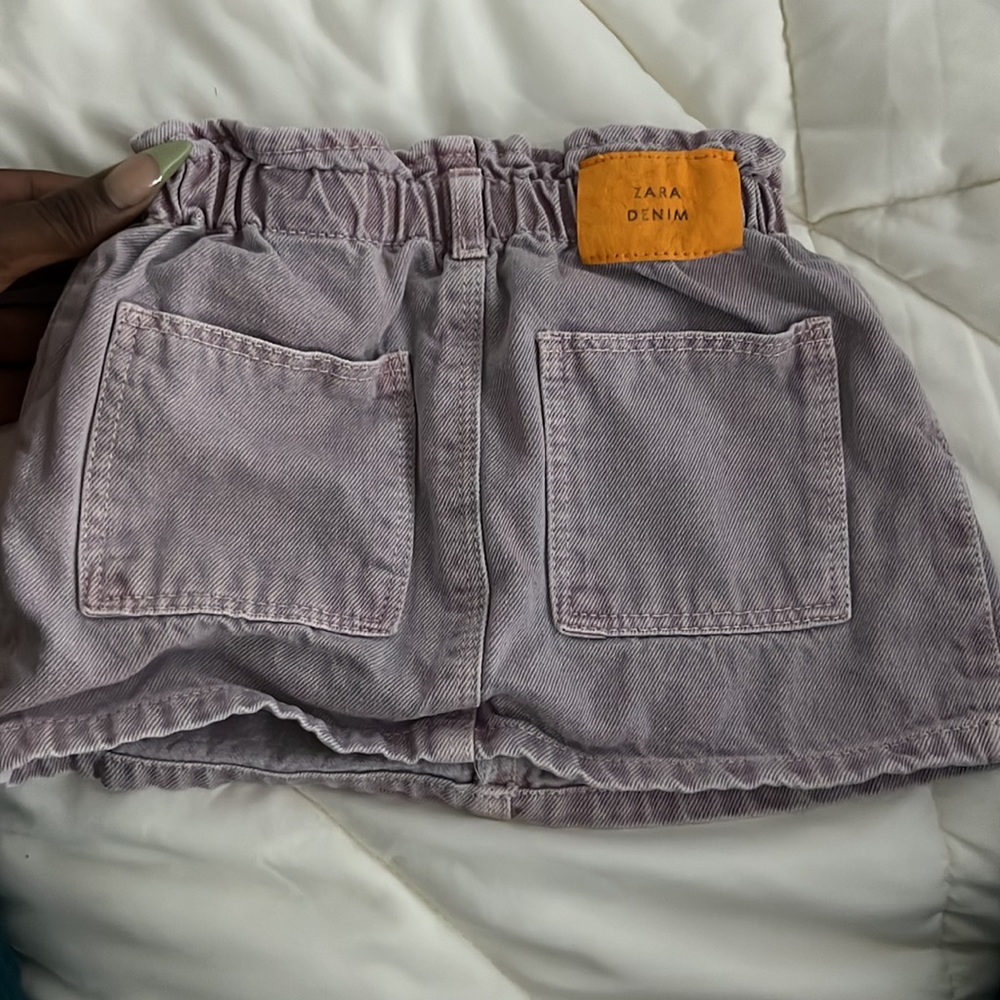 Zara Baby Denim Skirt